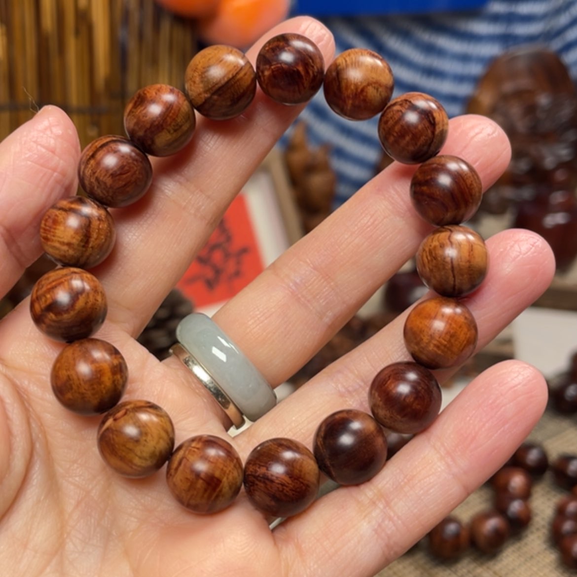 【闪购商品】黄花梨/降香黄檀手串/手链