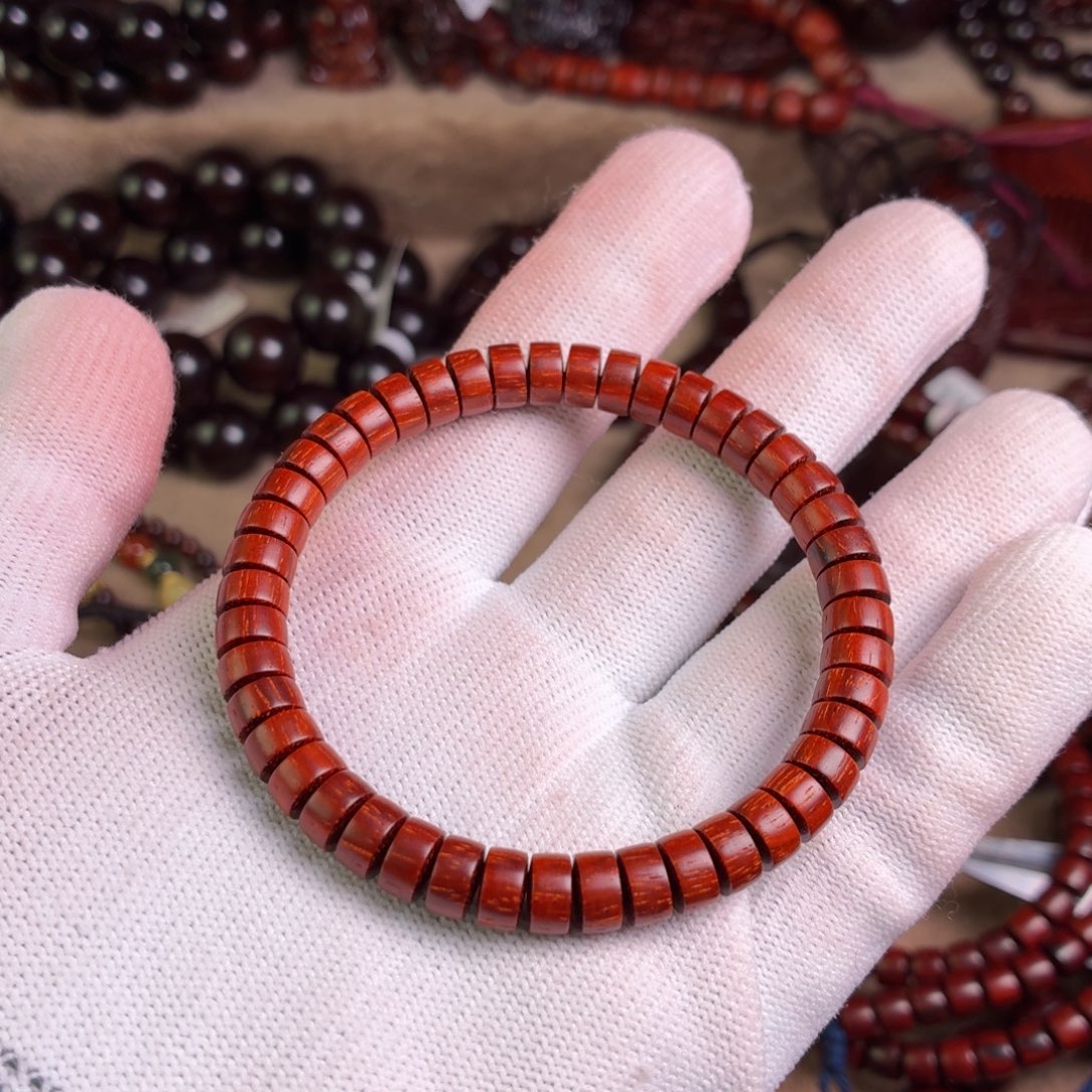 ？***？小叶紫檀手串/手链无胶无蜡7✖️4