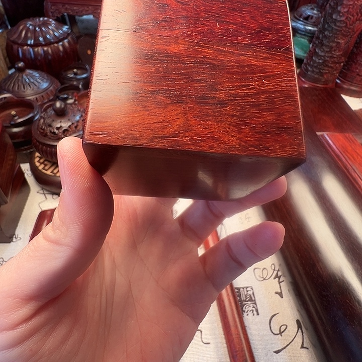 踏***月小叶紫檀小叶紫檀盒子