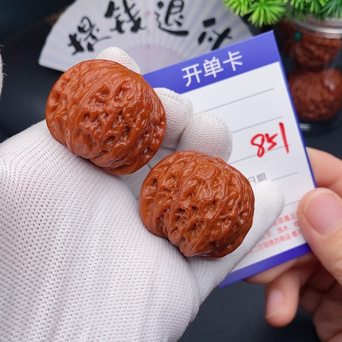 把件文玩核桃39铁锤851