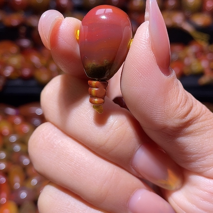 玛瑙/玉髓合金珠宝半成品