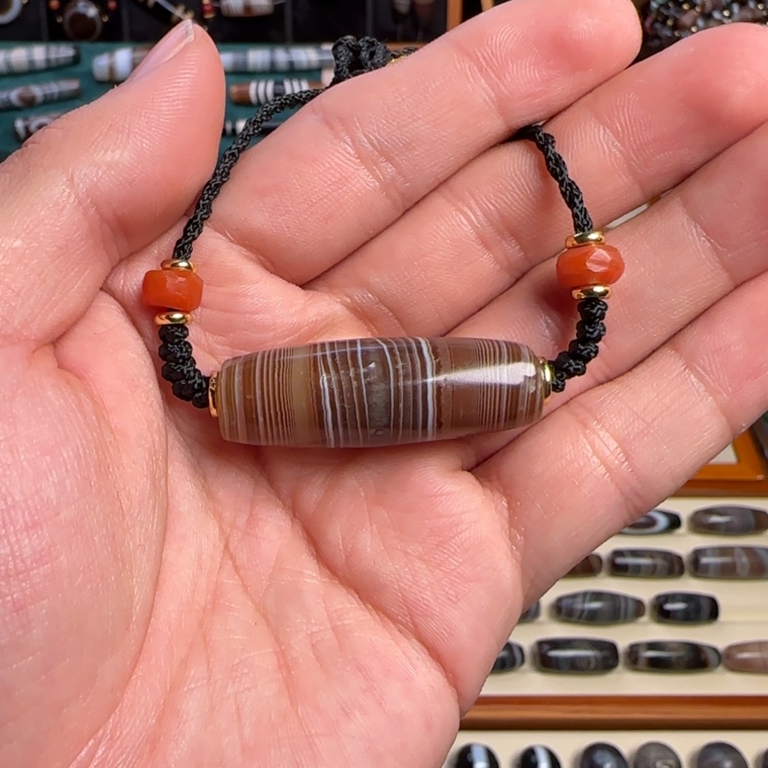 木***森吊坠禅西珠美美的小珠子