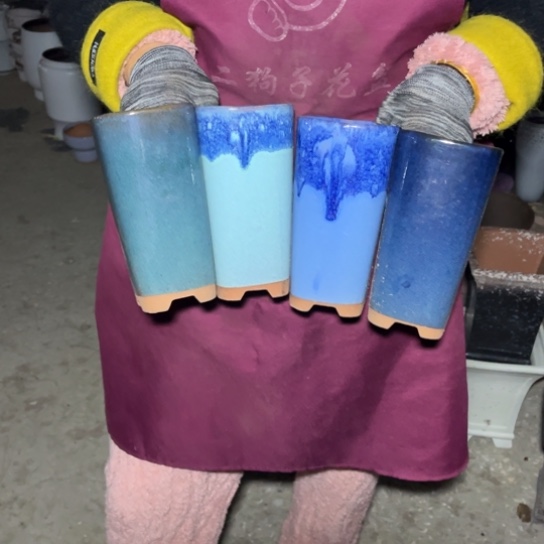 红陶口9高19瑕疵