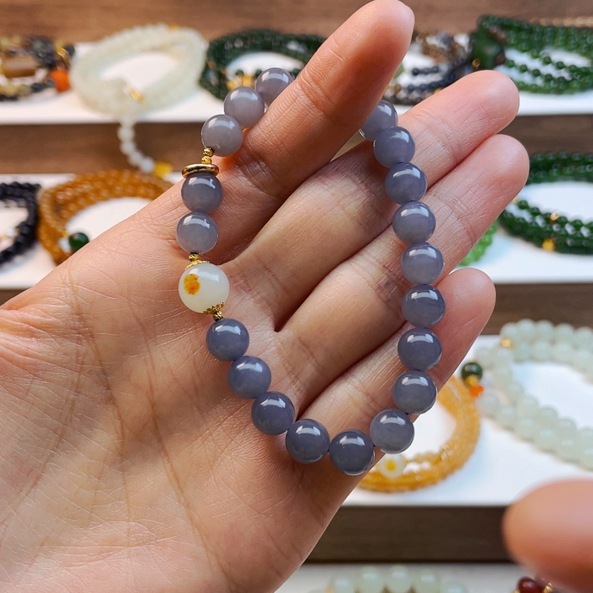 【闪购商品】和田玉手串未镶嵌