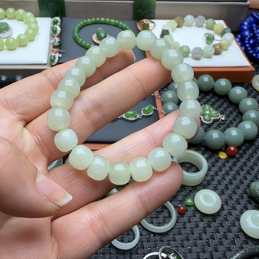 和田玉（糖玉）未镶嵌手串