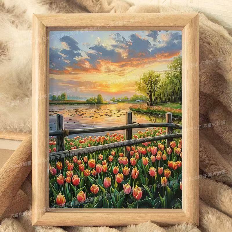 六代收藏相框画框画A