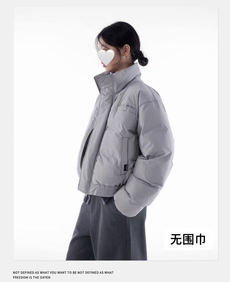 保暖防风 两色外套无围巾#U00