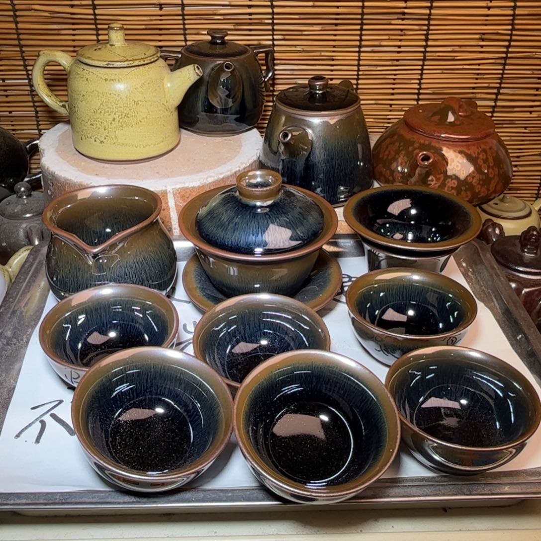 茶盏建窑建盏 微瑕作品