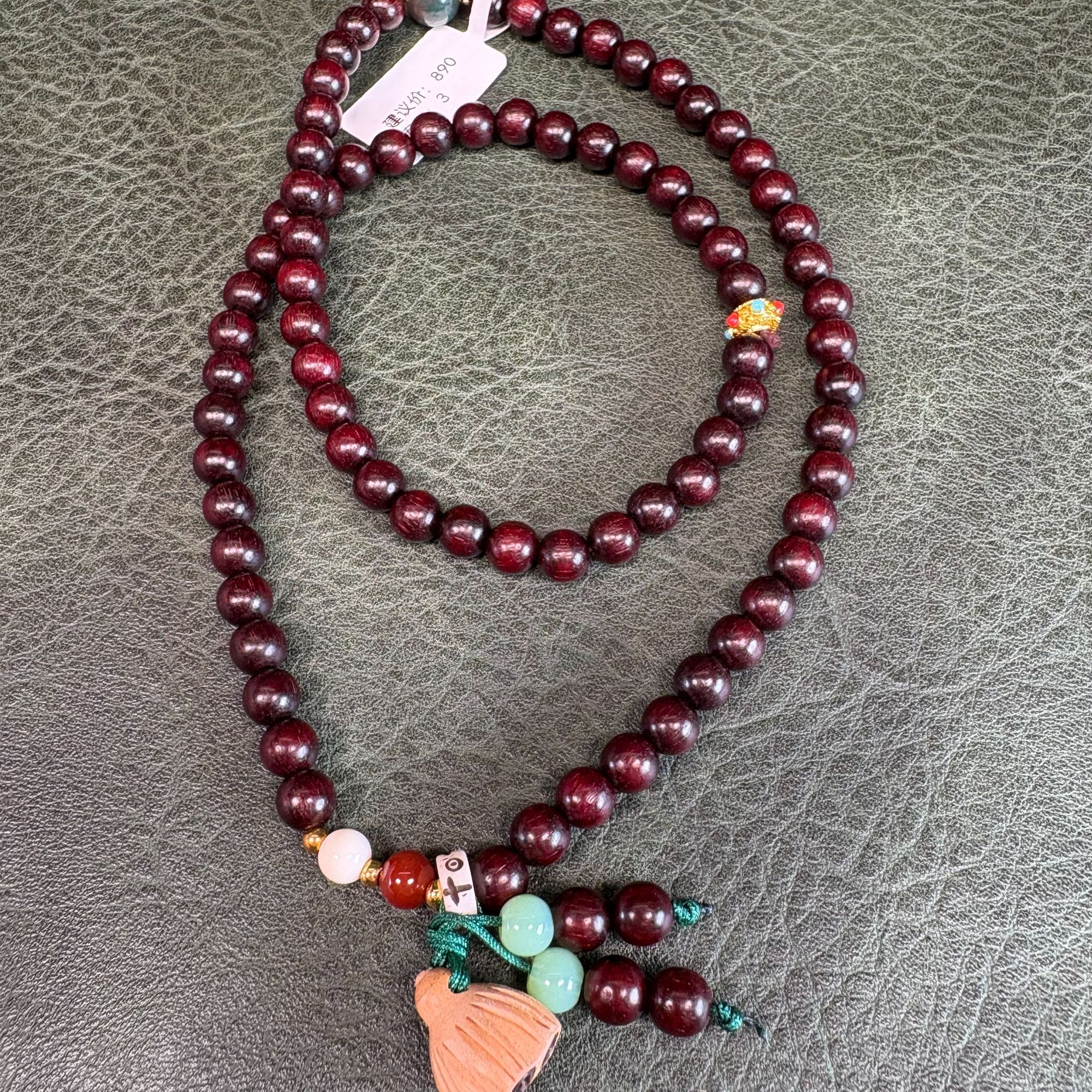 MK333血檀精美手串（无礼盒）