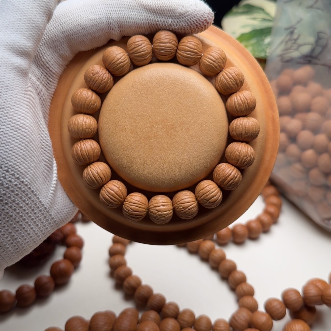 路***吉猴头核桃手串13小同尺土豪