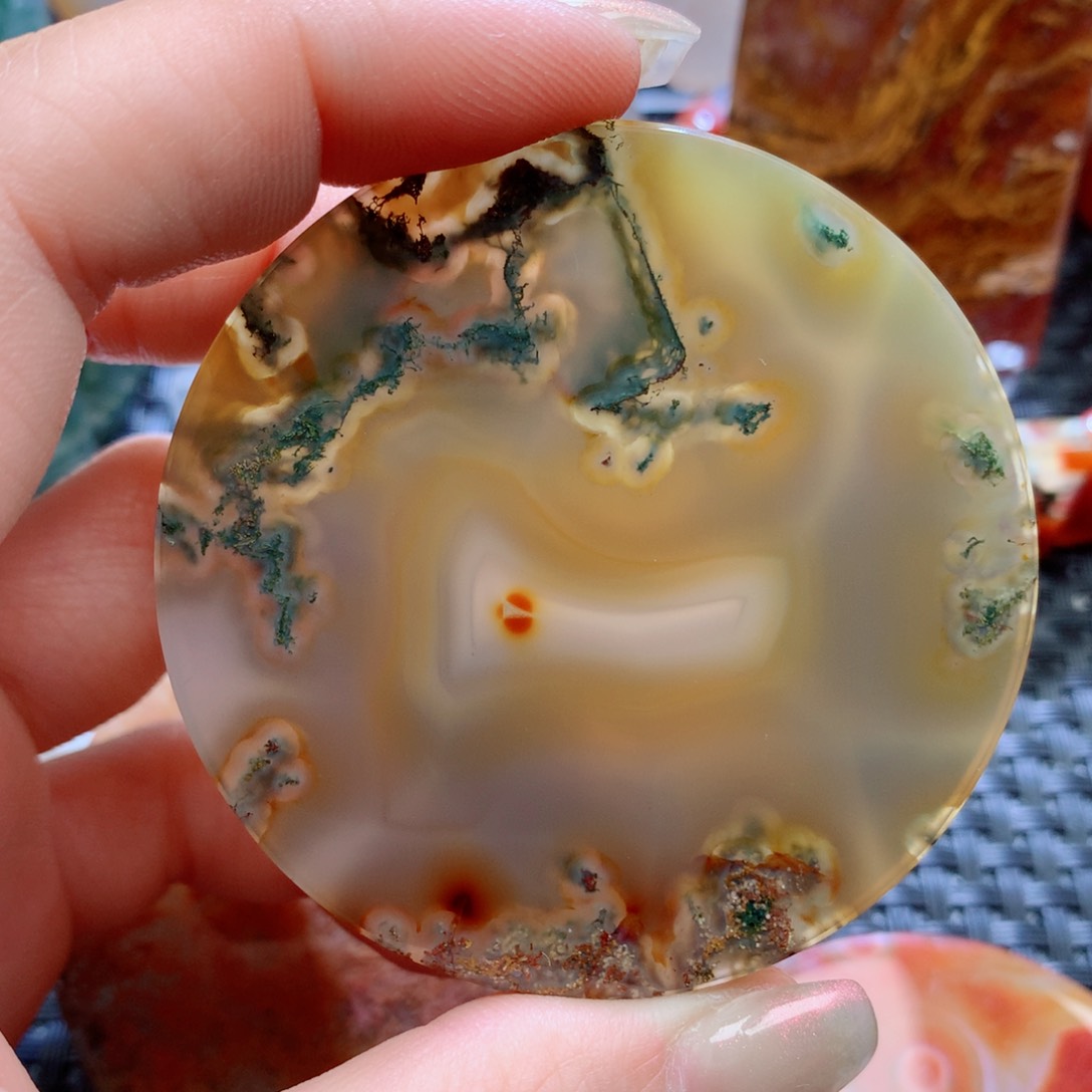未镶嵌颈饰玛瑙/玉髓爱*难