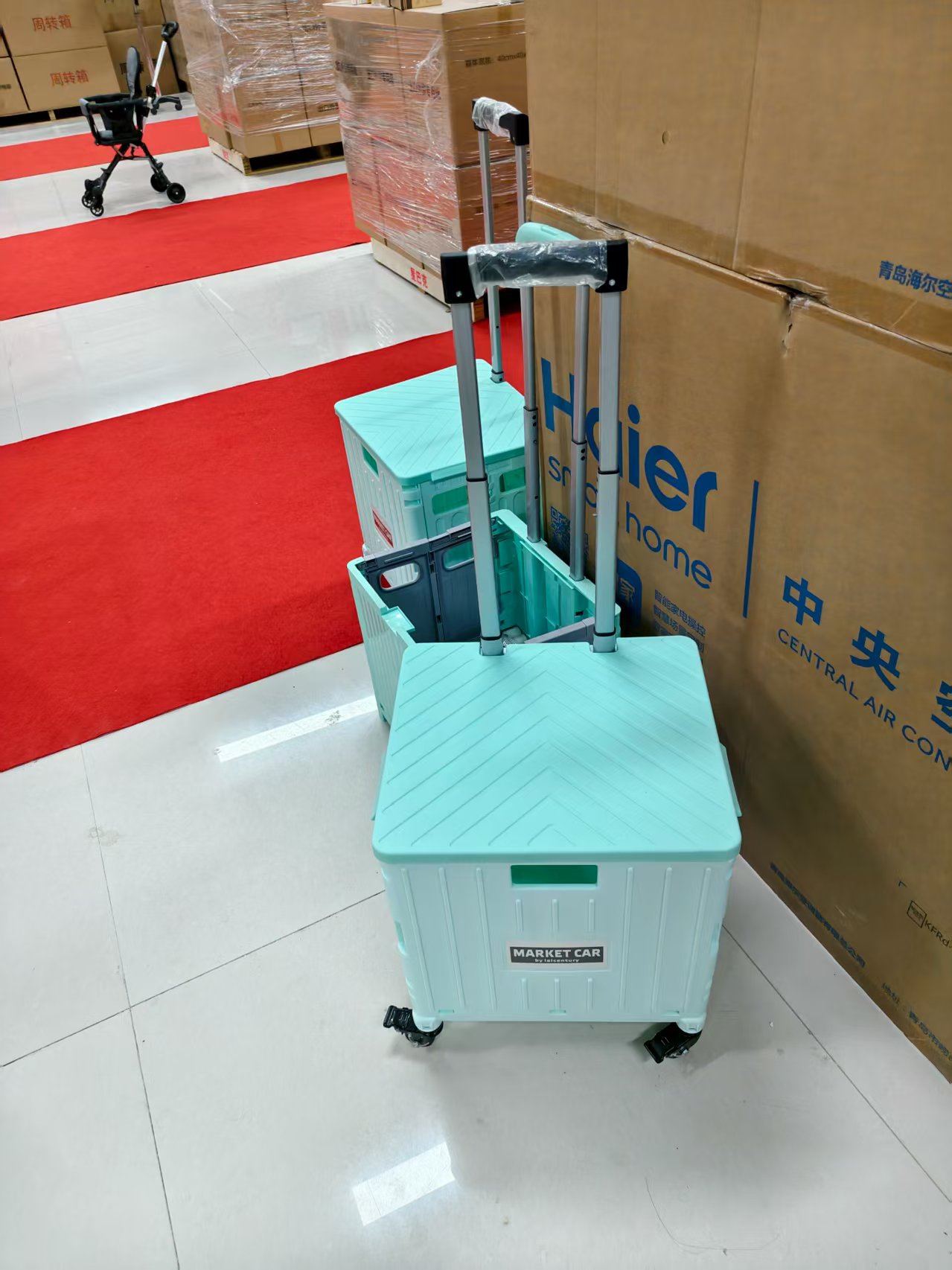 买菜车小拉车拿取快递便携折叠购物车摆摊小推车Z