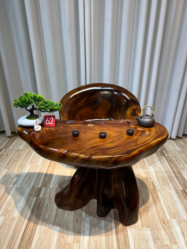 进口南美胡桃木茶几103-50-60