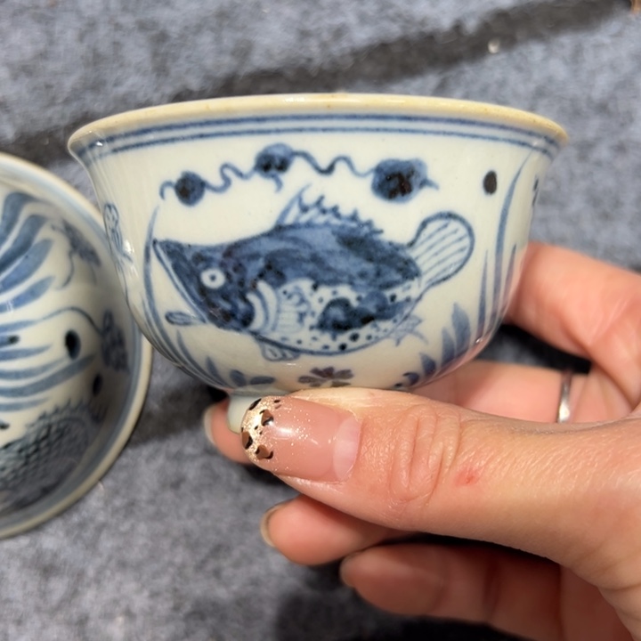 爷***摆件陶景德镇陶瓷杯/碟