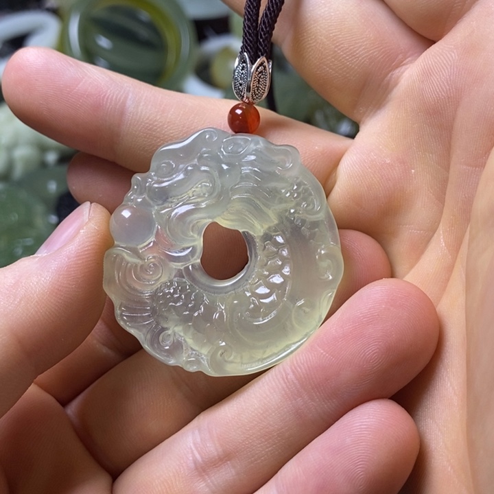 岫玉岫玉挂件未镶嵌