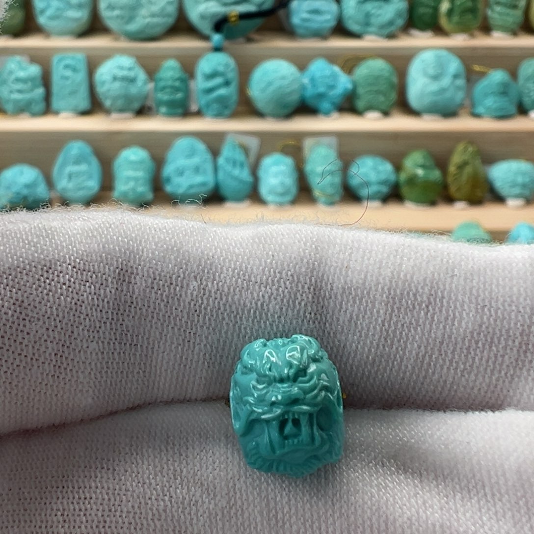 未镶嵌绿松石龙珠 11mm