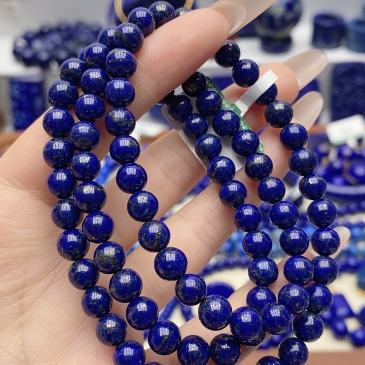 青金石未镶嵌手链