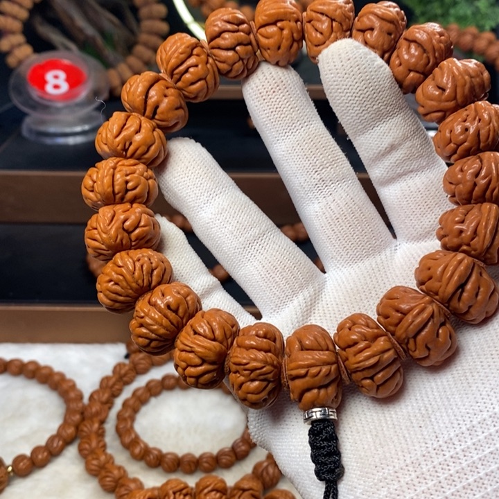 桃核吊坠秦岭龙纹桃核