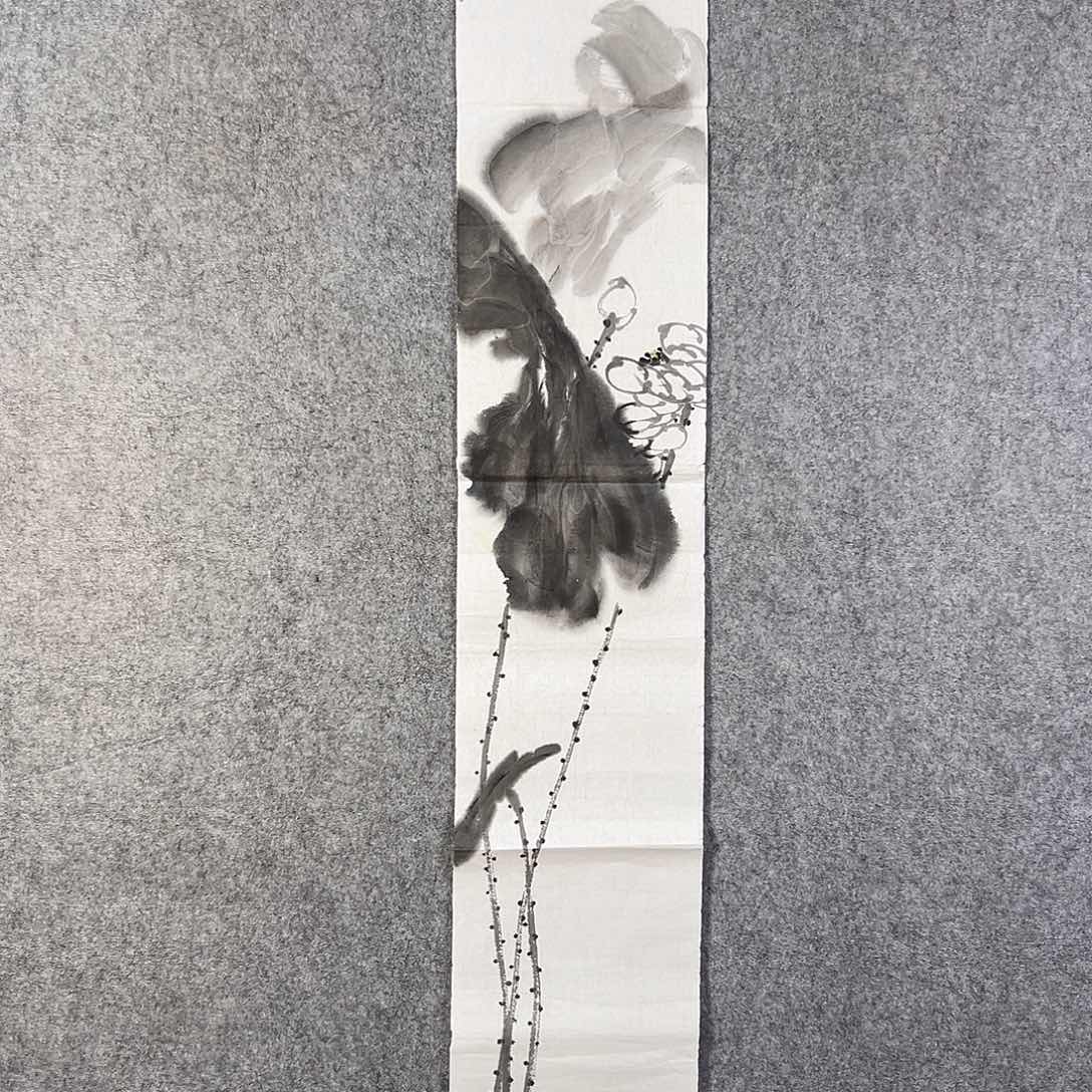 国画202 鸟和蝴蝶都在等待它