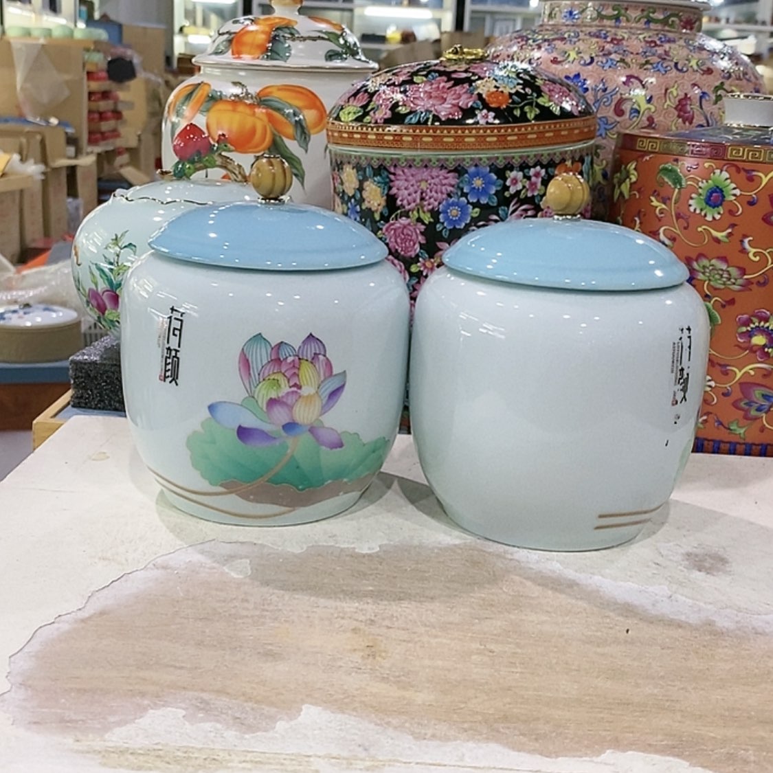 【闪购商品】罐茶叶罐陶瓷茶叶罐