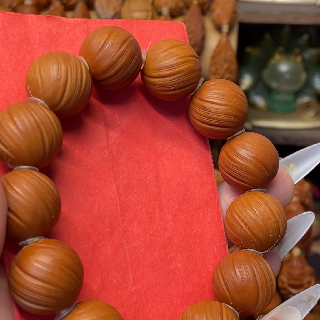 手串/手链橄榄核定风珠微花