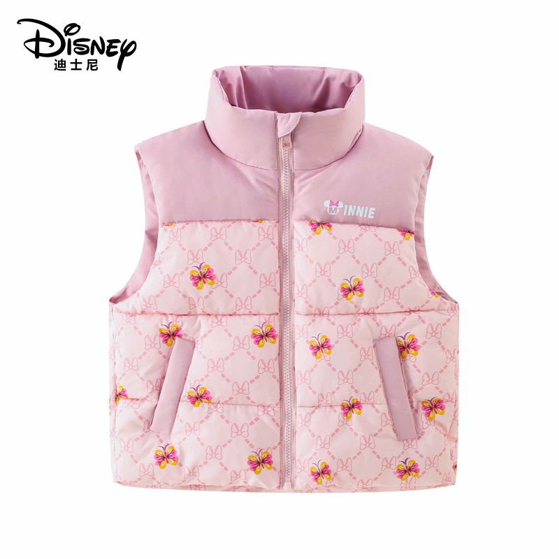 【断码捡漏】【全现货+运费险】迪士尼儿童百搭保暖马甲XPR4SB116