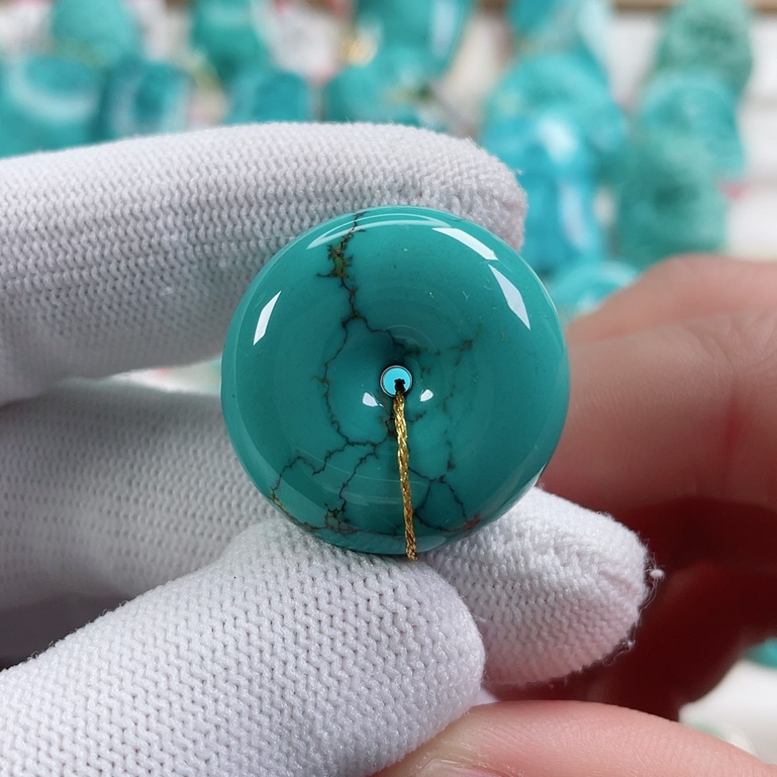 绿松石车挂未镶嵌