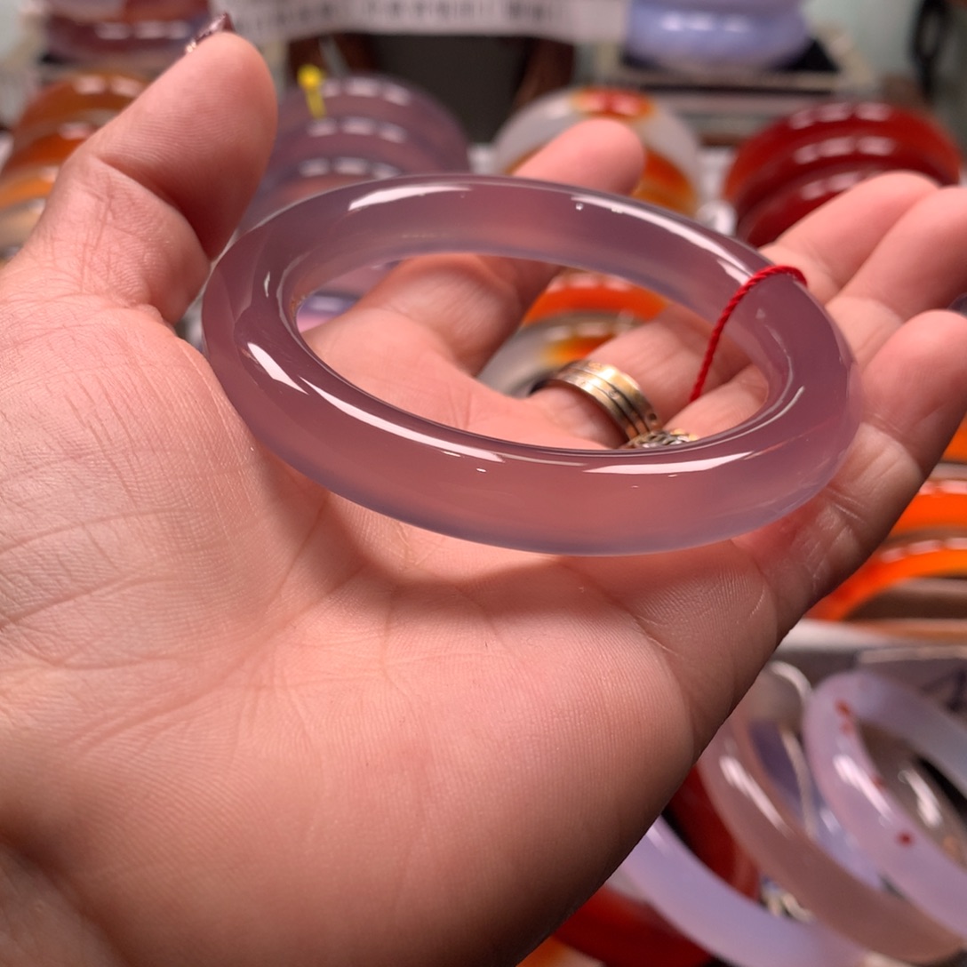 玛瑙/玉髓手镯未镶嵌傲*橙