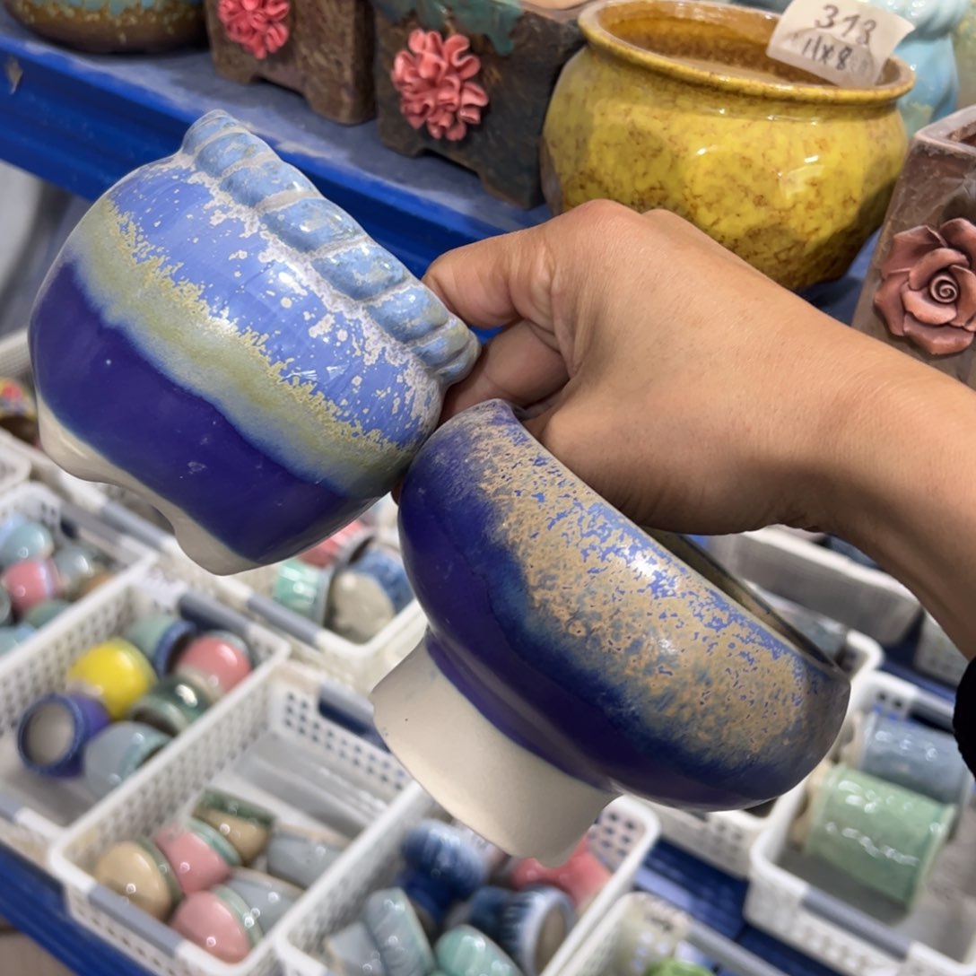 陶瓷陶瓷多肉花盆@@