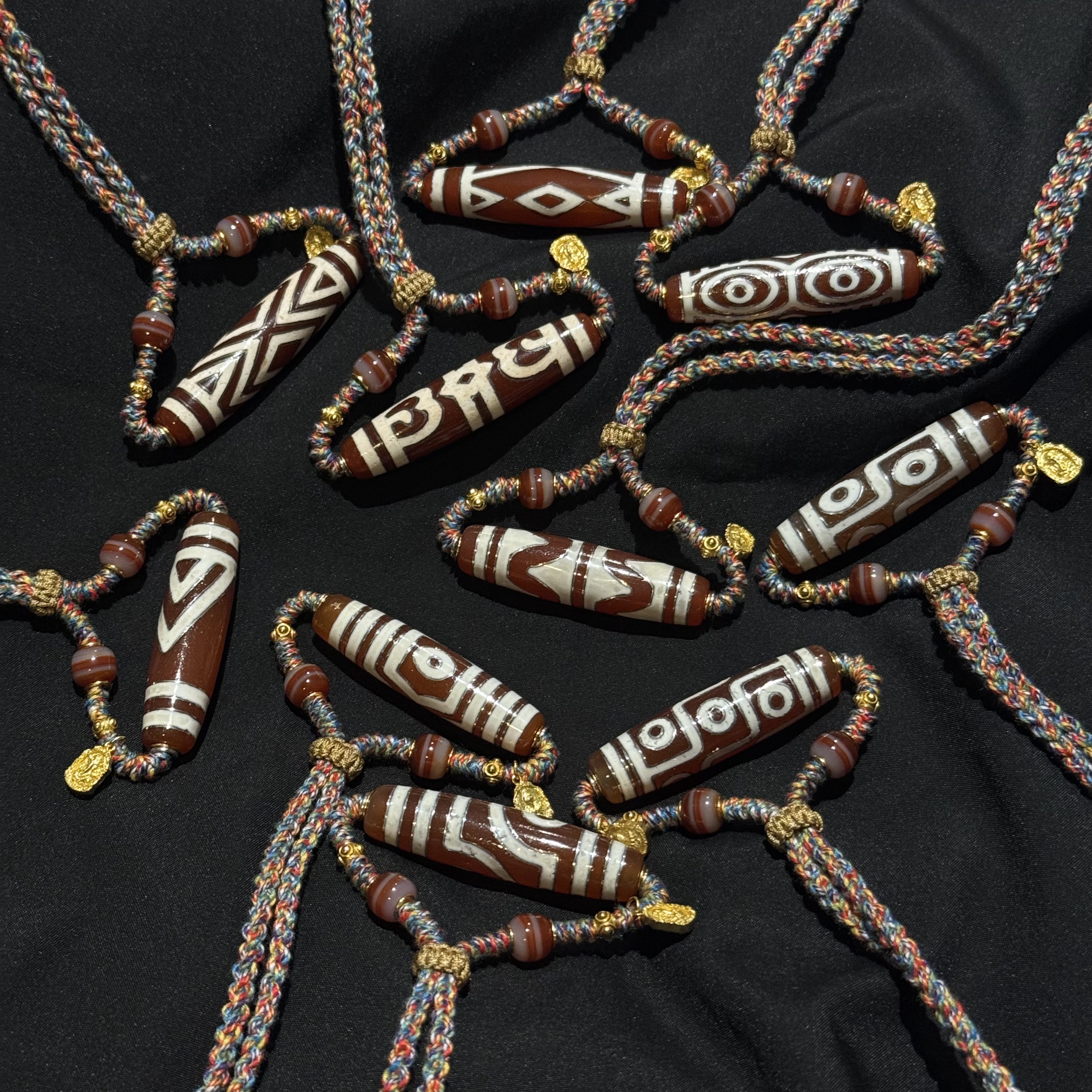 壹加小羊/行运红肉系列锁骨链多样性发一个