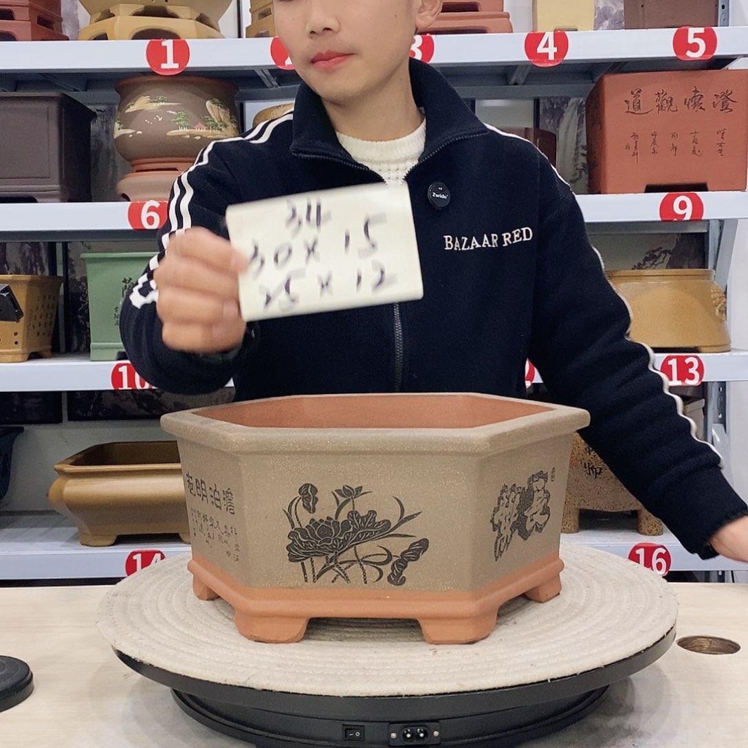 紫砂花盆紫砂艺术