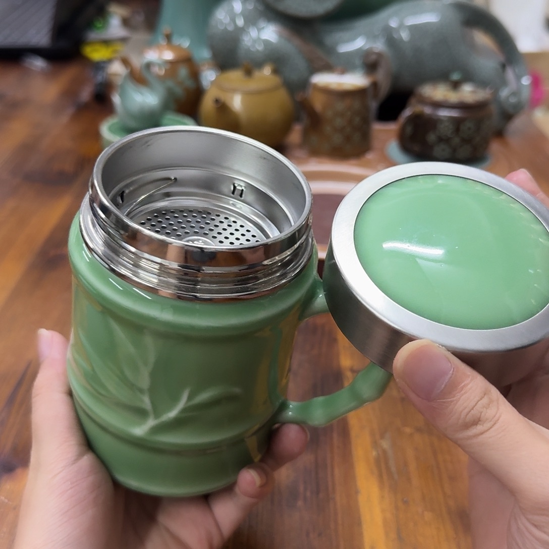 小仲青瓷茶器微瑕5106