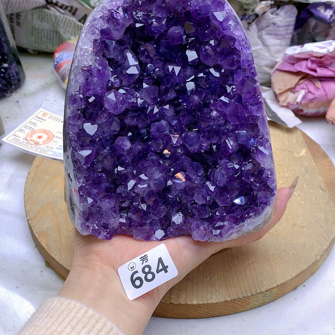 紫晶大型摆件（非配饰）未镶嵌