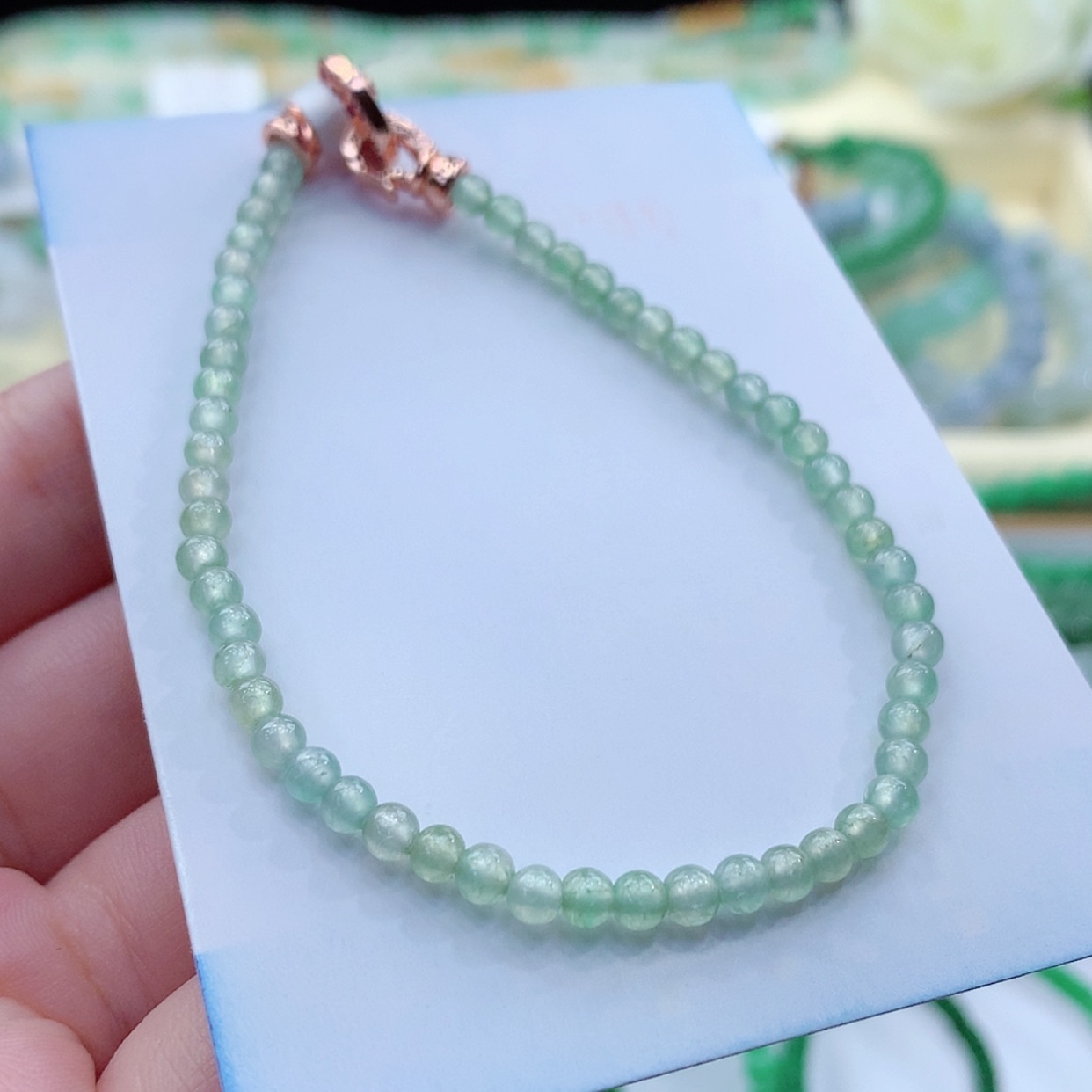 【闪购商品】翡翠颈饰未镶嵌缅甸天然a货翡翠