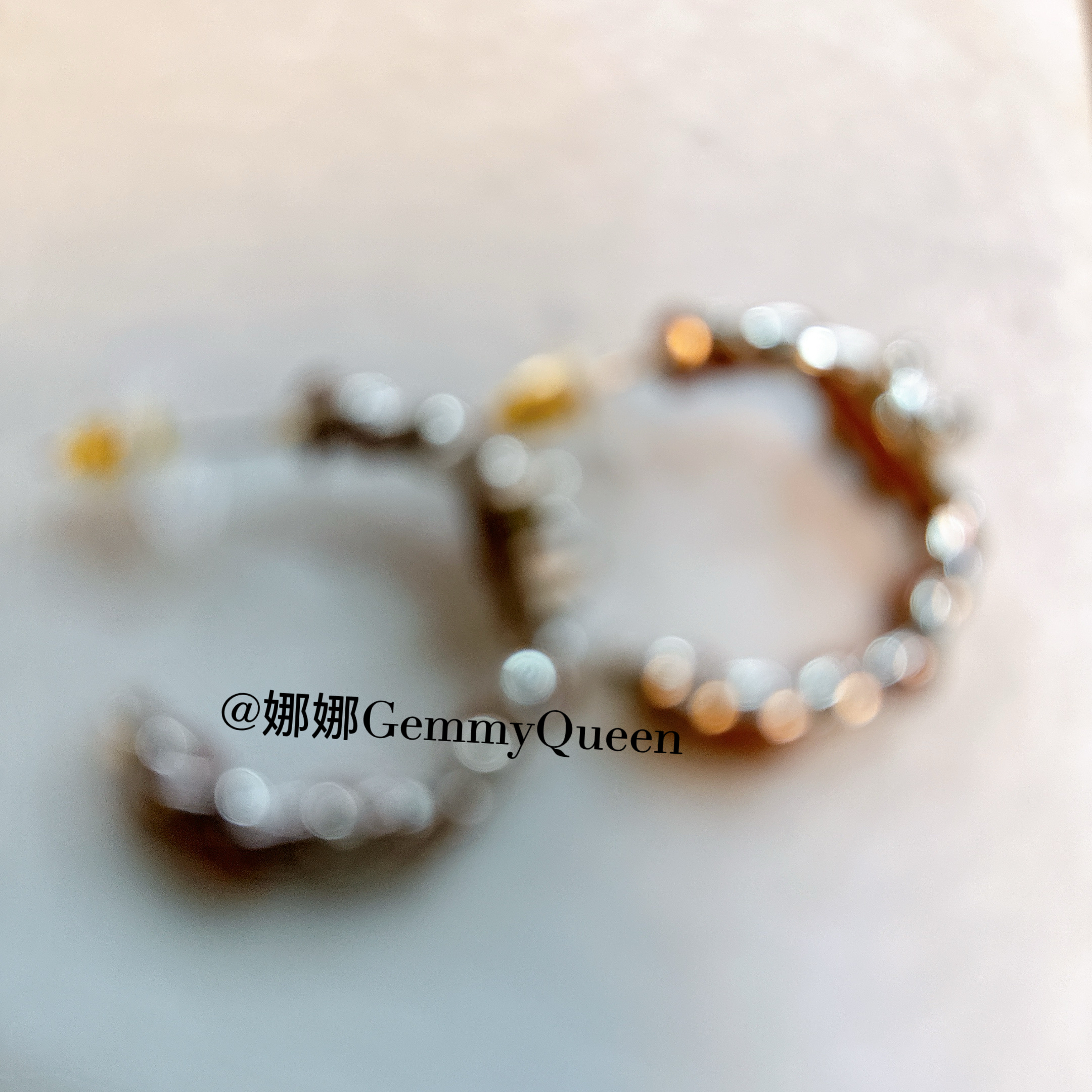 铜合金合成锆石耳饰 娜娜GemmyQueen耳环GQ09270