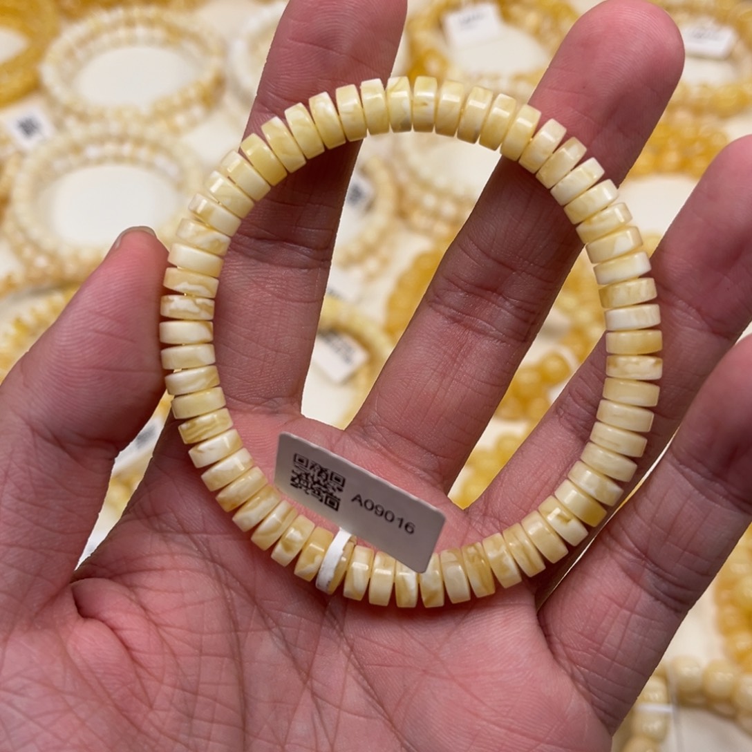 蜜蜡手串未镶嵌蜜蜡手串7.5