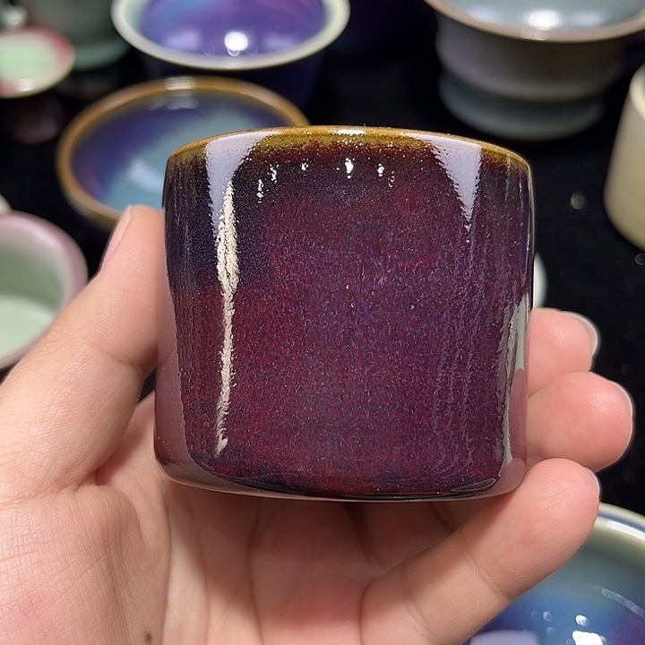 摆件陶钧窑茶器钧窑茶器