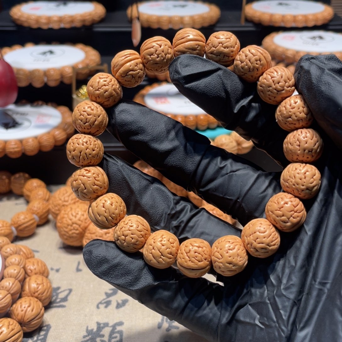 超***瑞手串桃核野生肌肉