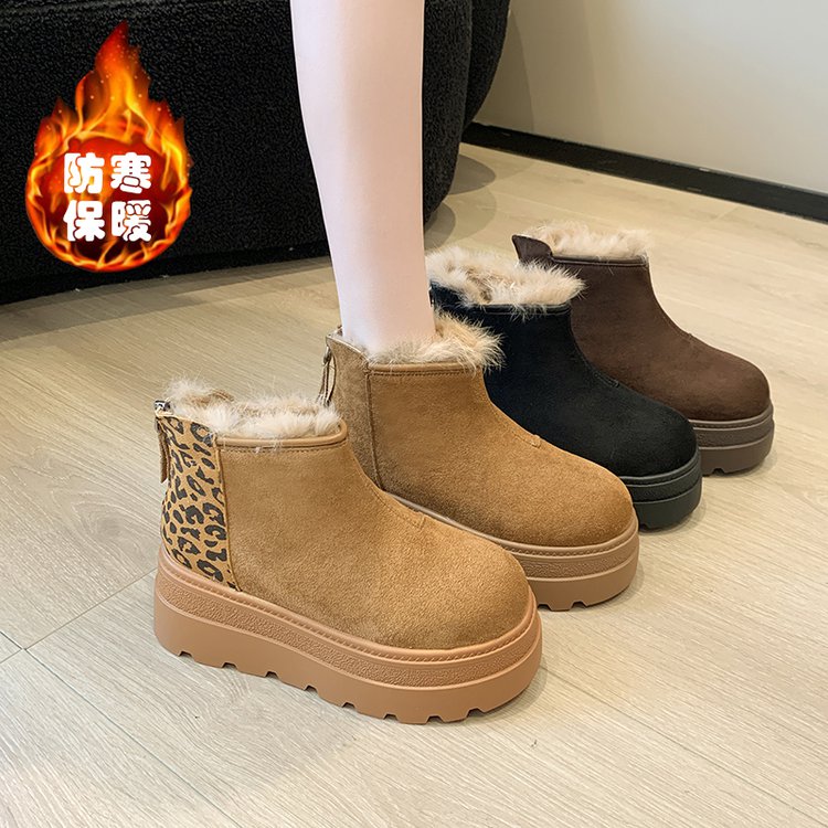 厚底增高女2025新款冬季时尚爆款雪地靴