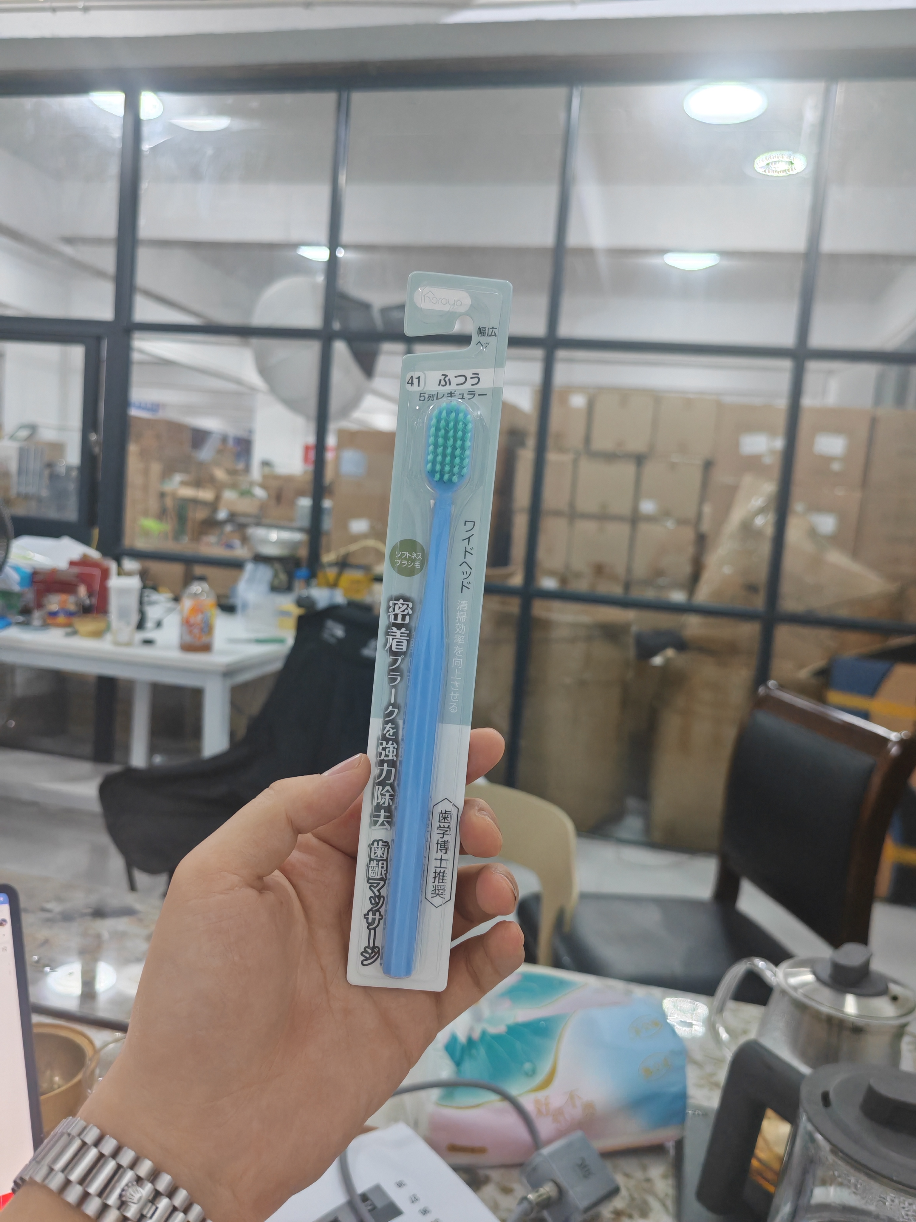 日本【H家】牙刷宽头软毛1支