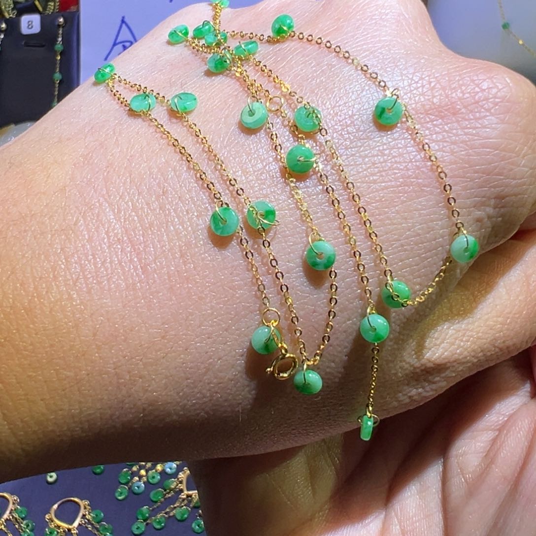 未镶嵌挂件翡翠所见即所得，支持复检