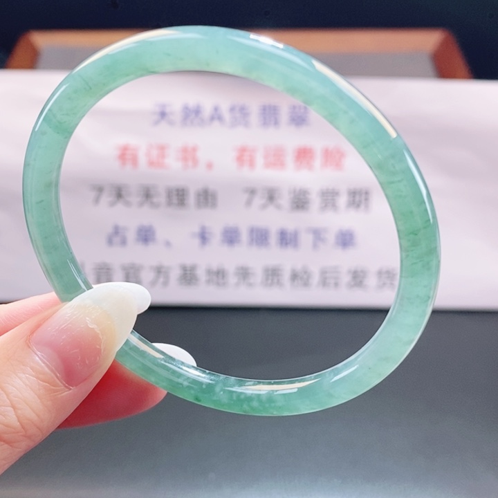翡翠未镶嵌手镯翡翠手镯51