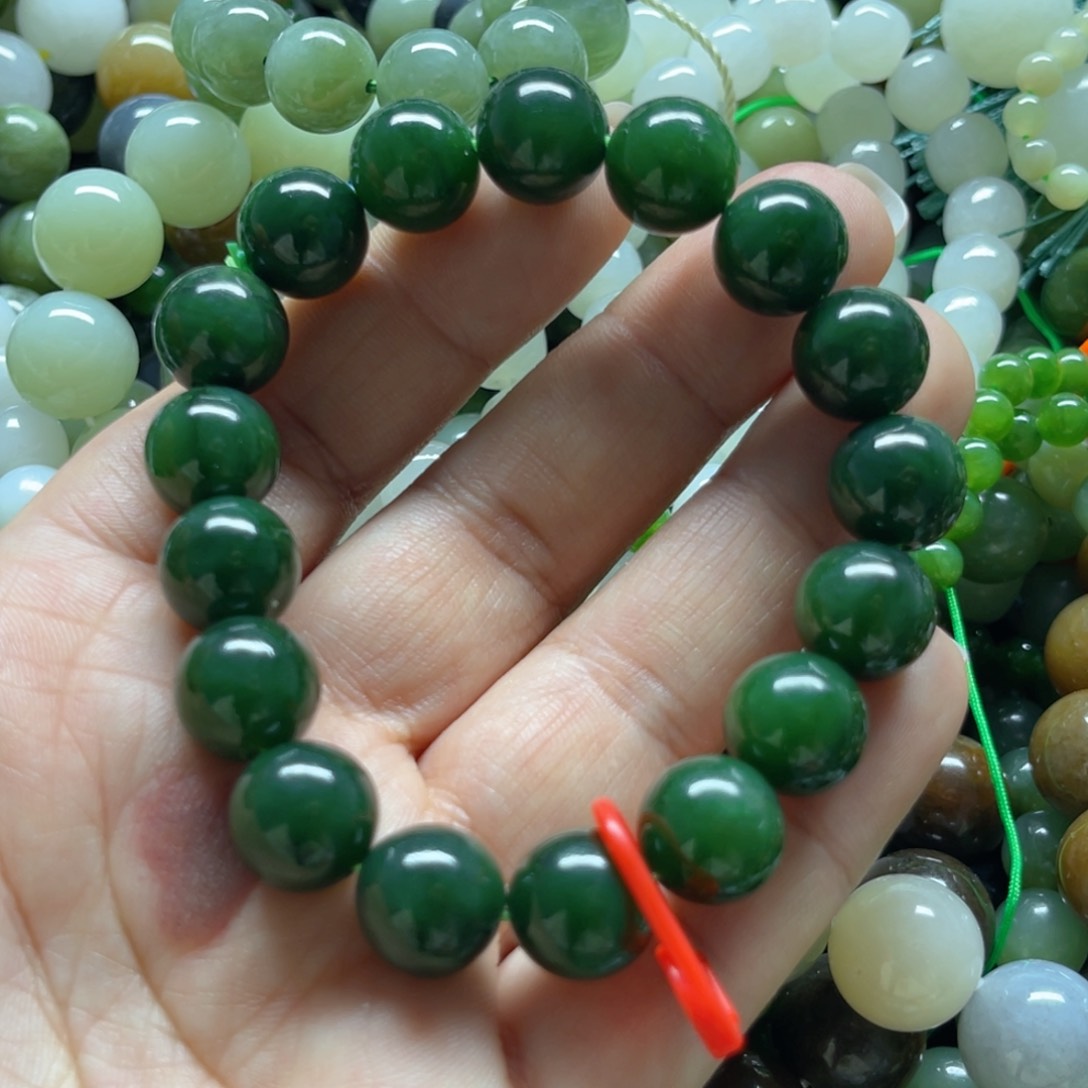 和田玉手链未镶嵌