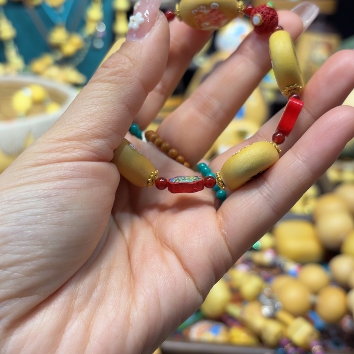 幸***人葫芦水滴扁手串一串