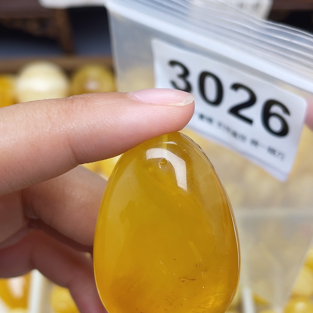 蜜蜡未镶嵌珠宝奇石粉29