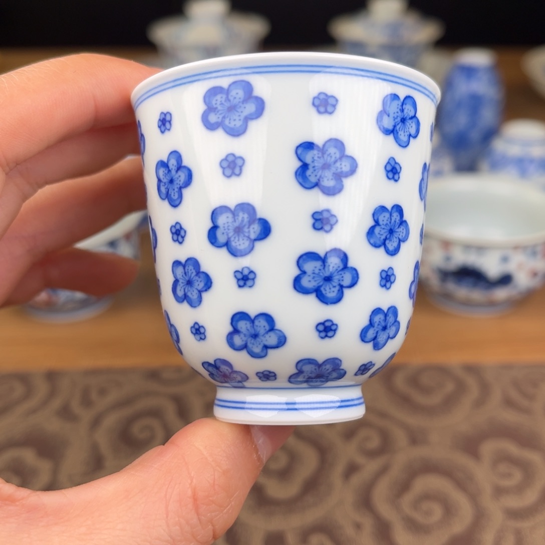 杯景德镇陶瓷杯子