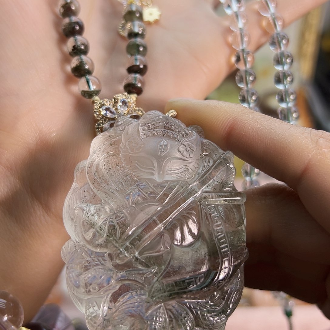 水晶颈饰未镶嵌水晶