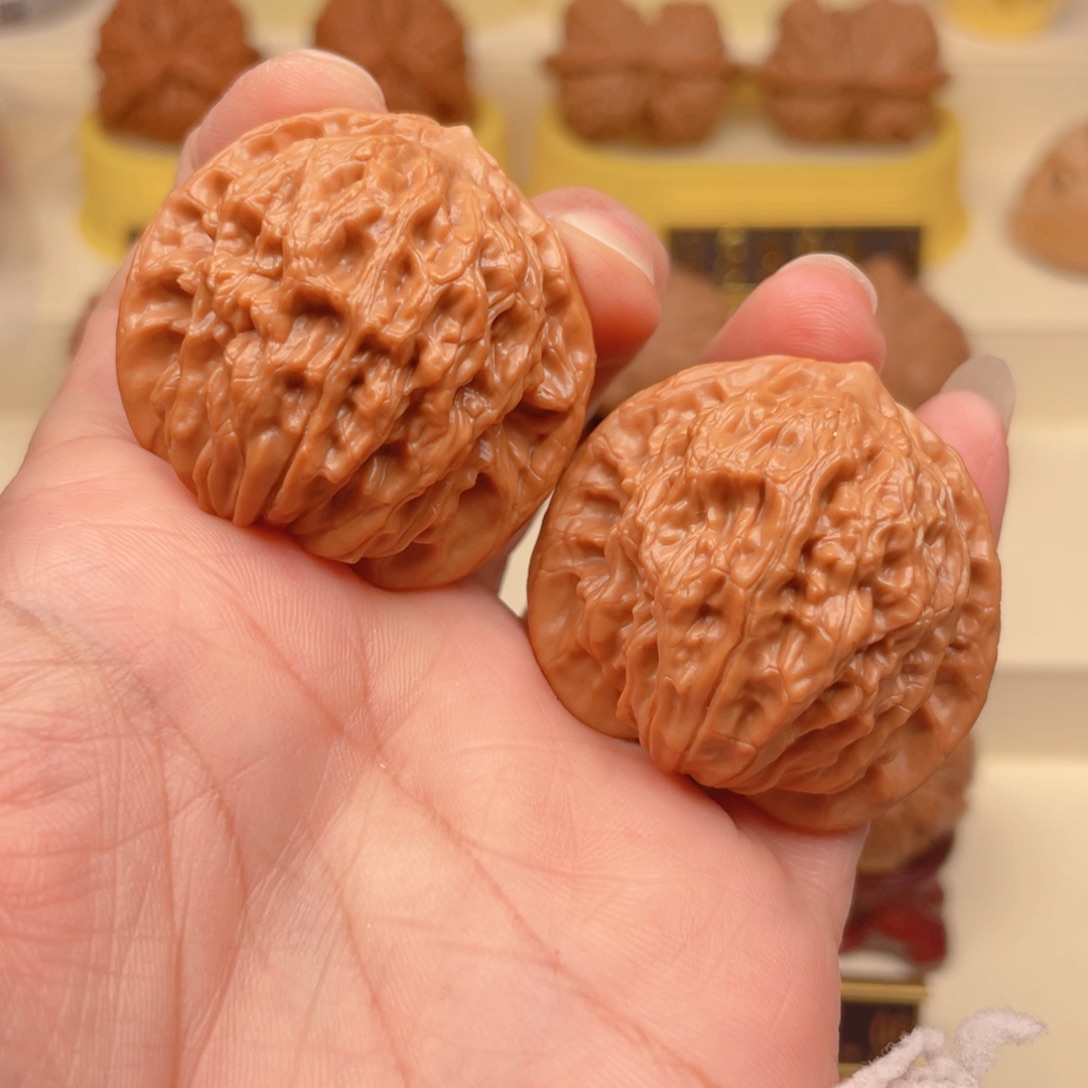 文玩核桃把件公子帽40