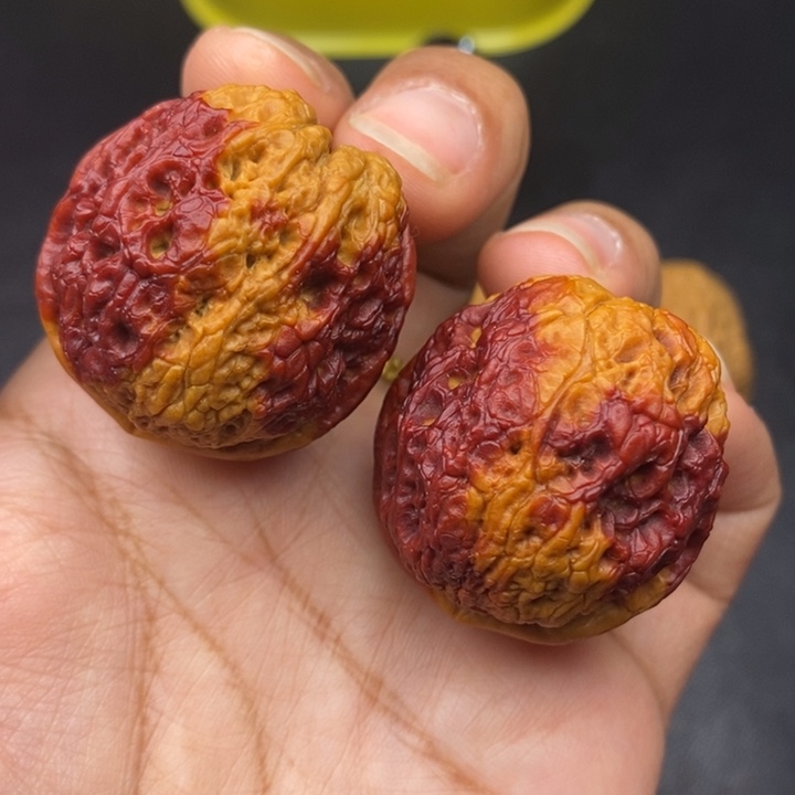 吊坠文玩核桃37尺蛇皮球