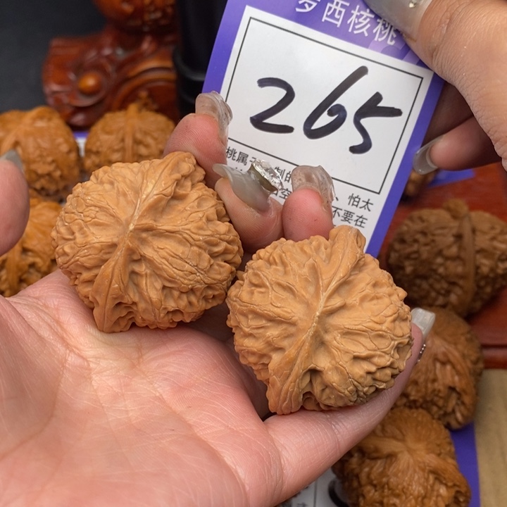 文玩核桃吊坠43宫灯265号牌
